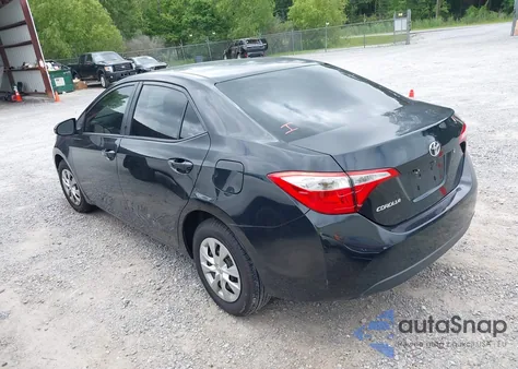 2015 Toyota Corolla L from USA, damaged, VIN 2T1BURHEXFC477941